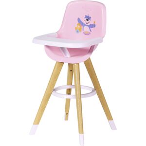 Zapf Creation BABY born® Chaise haute pour poupee bois