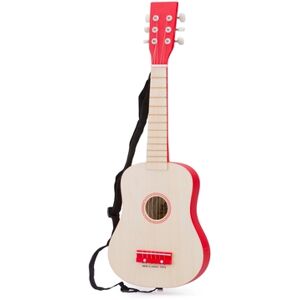 New Classic Toys® New Classic Toys Guitare enfant DeLuxe bois, rouge/naturel