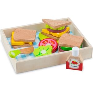 New Classic Toys® New Classic Toys Sandwich a decouper enfant bois