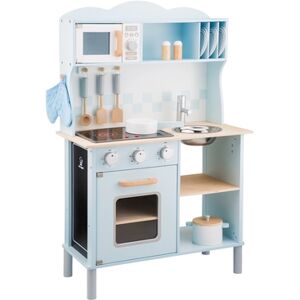 New Classic Toys® New Classic Toys Cuisine enfant Modern, plaque de cuisson bois bleu