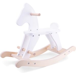 New Classic Toys® New Classic Toys Animal a bascule cheval bois blanc