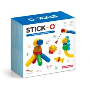 MAGFORMERS ® Jeu de construction magnetique enfant STICK-O Set Fishing 26 pieces