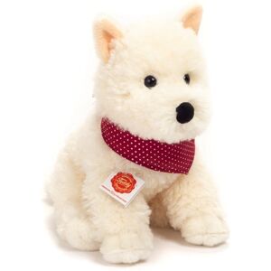 Teddy HERMANN® Peluche chien Westhighland-Terrier assis 30 cm