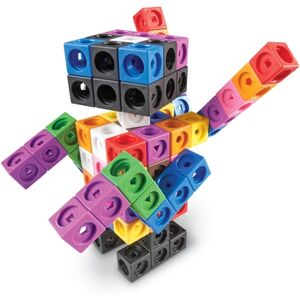 Learning Resources ® MathLink plug-in cubes - Big Build er