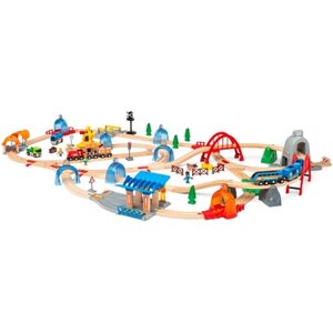 Brio WORLD Circuit de train Smart Tech Sound Deluxe Set 33977