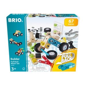 Brio Jeu de construction vehicules moteur Builder bois 67 pieces 34595