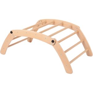 kindsgard Echelle d'escalade enfant klatrebue bois nature 3 pièces