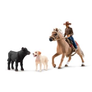 Schleich Figurine Aventures d'equitation western 42578