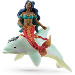 Schleich Figurine Sirene Isabelle sur son Dauphin 70719