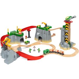 Brio Circuit de train montagnes chargement Deluxe 36010