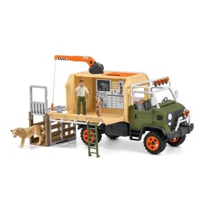 schleichA® Figurine gros camion sauvetage daanimaux 42475