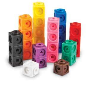 Learning Resources® Jeu de cubes numerotes Mathlink®, 1-100