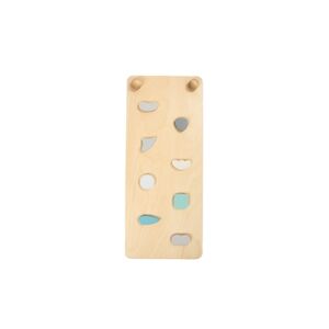 LEG & GO Rampe d'escalade enfant bois pastel