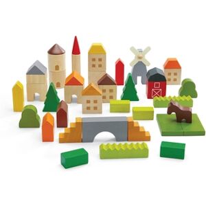 PlanToys Blocs de jeu Village