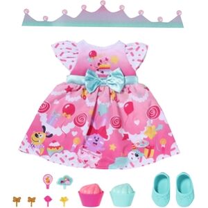 Zapf Creation BABY born® Vetement de poupee anniversaire Deluxe 43 cm