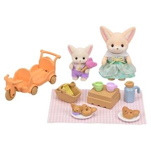 Sylvanian Families Sylvanian familles® Figurine pique-nique freres et soeurs fennec 5698