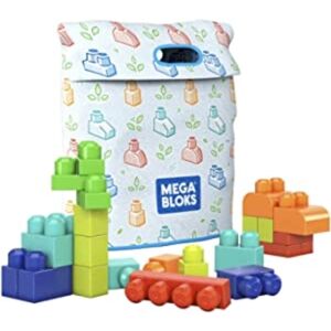 Fisher Price MEGA BLOKS Jeu de briques enfant Building Bag 60 pieces