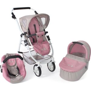 Bayer-Chic BAYER CHIC 2000 Poussette poupon trio combinee 3en1 EMOTION ALL IN ourson