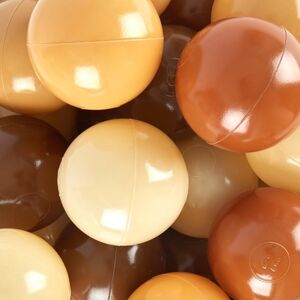 bieco Balles pour piscine a balles Chocolate Bliss 100 pieces