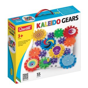 Quercetti Jeu de construction engrenages Georello Kaleido Gears