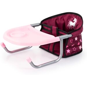 bayer Design Siege de table pour poupee licorne