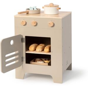 MUSTERKIND® Cuisinière enfant Mix & Match bois, gris chaleureux/naturel