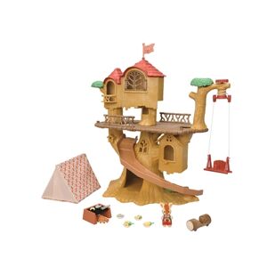 Sylvanian Families® Figurine cabane dans arbres set de camping 5668