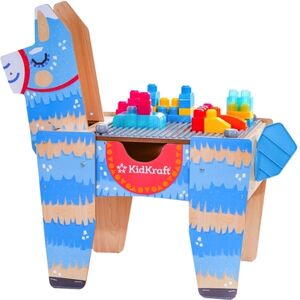 KidKraft® Table d'activites enfant briques Llama Pinata bois 20421