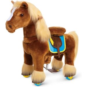 PonyCycle® Cheval a monter enfant marron petit X36