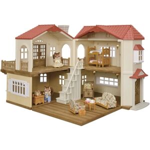 Sylvanian Families® Figurine grande maison eclairee ecureuil roux 5385