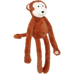 Peluche singe marron