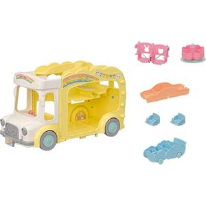 Sylvanian Families® Figurine bus et cour de recreation 5744