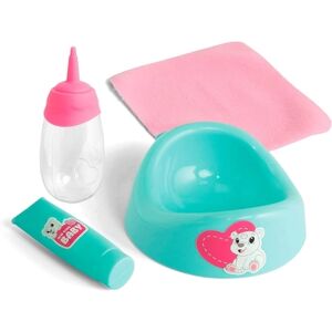 Simba Toys Accessoires pour poupee entraînement au pot New Born Baby 4 pieces