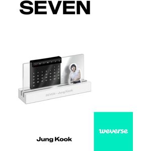 Calendrier sur support en acrylique BTS Jungkook SEVEN