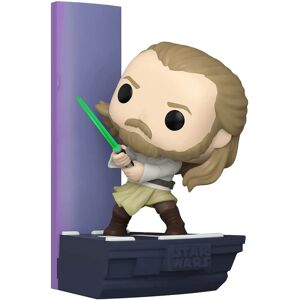 Funko Pop Star Wars Duel des destins: Qui-Gon Jin US Exc. Pop! Deluxe - Publicité