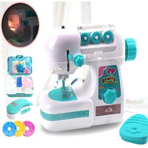 Machine à coudre électrique pour enfants, jouet pour maison de jeu, ensemble de jouets, meubles pour bébés/enfants - Publicité