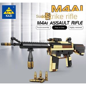 – pistolet et fusil d assaut 4 en 1, nouveau nom de produit, Puzzle assemblé, jouet de déformation, bricolage, cadeau pour garçon