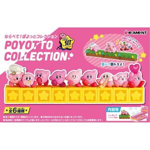 MangaFigure Re Ment Kirby Kirby POYOTTO COLLECTION 1Boîte 6pcs - Publicité