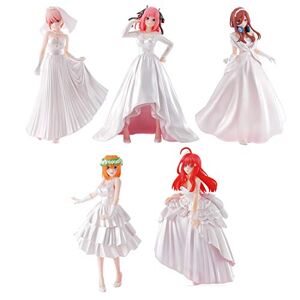 Ichiban Kuji The Quintessential Quintuplets-BrideStyle-A-PrizeE-Prize Bride Figure Ensemble de 5