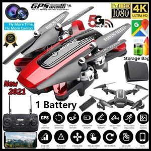 Nouveau quadrirotor HJ38 GPS Drone suivez-moi WiFi quadrirotor hélicoptère 1080P/4K caméra Drone pliable maintien d altitude Drone RC avec caméra HD - Publicité