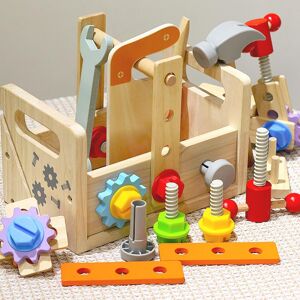 Ensemble d'outils pour enfants avec perceuse électrique pour enfants,  ensemble d'outils pour tout-petits avec boîte à outils et ceinture à  outils, ensemble d'outils de construction électrique pour enfants, kit  d'outils de jeu