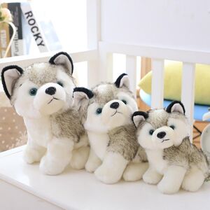 Mignon Imitation chien enfants jouet poupée en peluche petit chien Erha poupée petite poupée fille cadeau d anniversaire oreiller