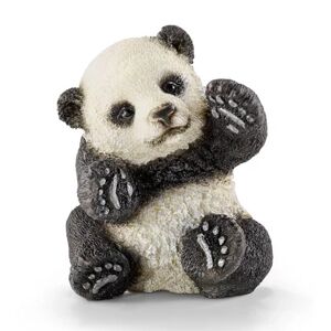 Figurine Bebe Panda Jouant De Schleich - Publicité