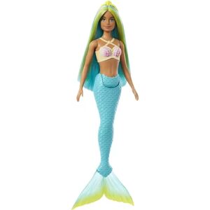 Barbie - Poupee Sirene Bleu De Mattel - Publicité