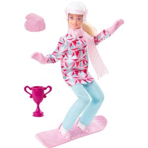 Barbie Poupee Snowboardeuse 30 Cm De Mattel - Publicité