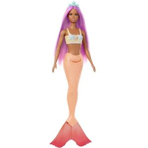 Barbie - Poupee Sirene Rose De Mattel - Publicité