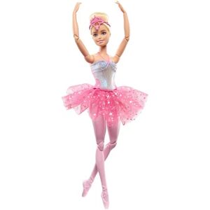 Barbie - Poupee Ballerine Lumieres Magiques De Mattel - Publicité