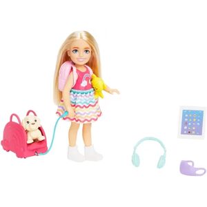 Barbie - Coffret Poupee Chelsea En Voyage De Mattel - Publicité