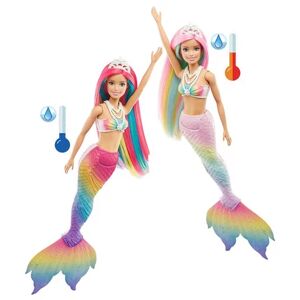 Barbie Dreamtopia - Poupee Sirene Magique Arc-en-ciel De Mattel - Publicité