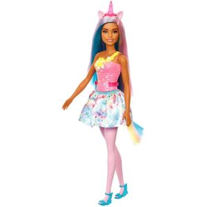 Barbie-dreamtopia-poupee Barbie Licorne De Mattel - Publicité